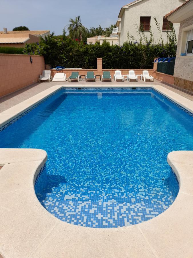 Chalet Muy Cerca De La Playa Con Piscina Privada Dehesa de Campoamor  外观 照片